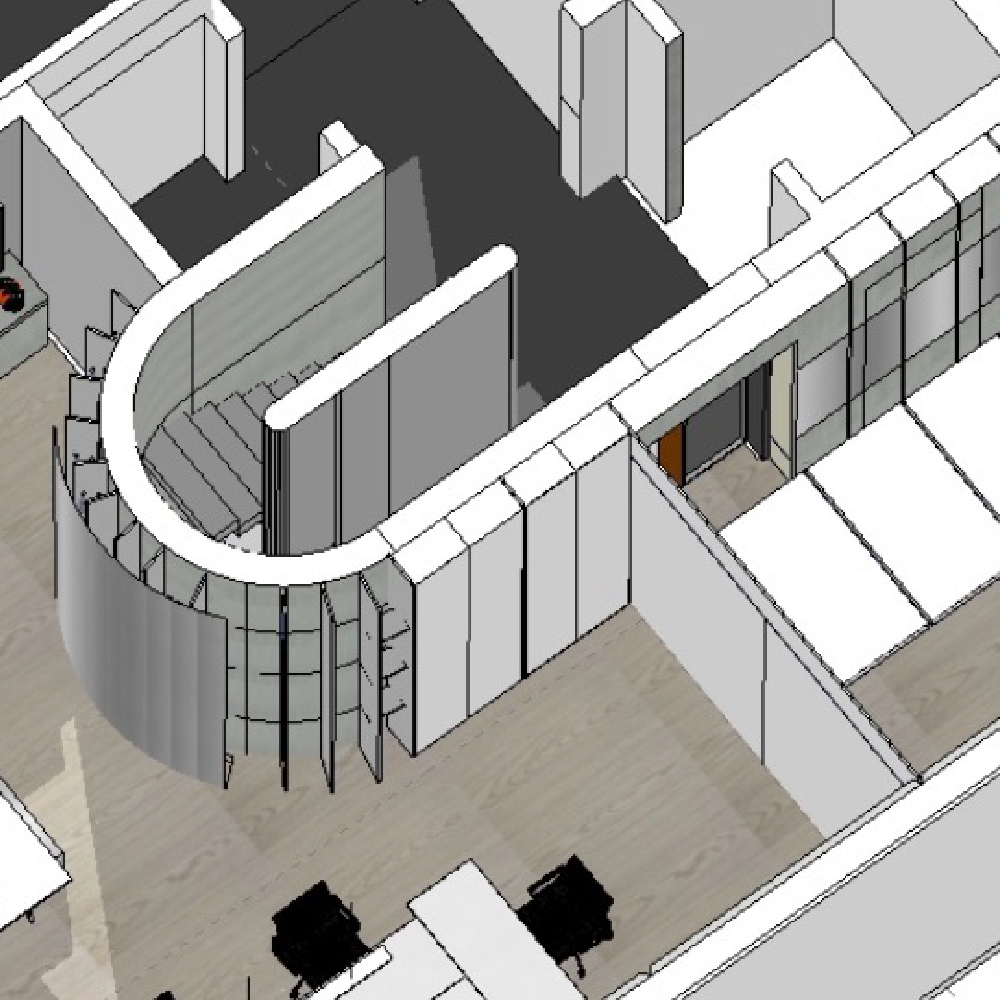 Ausbau eines Studios
