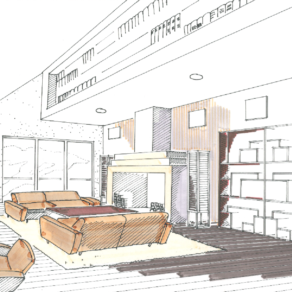 Interior Planung Golfclub