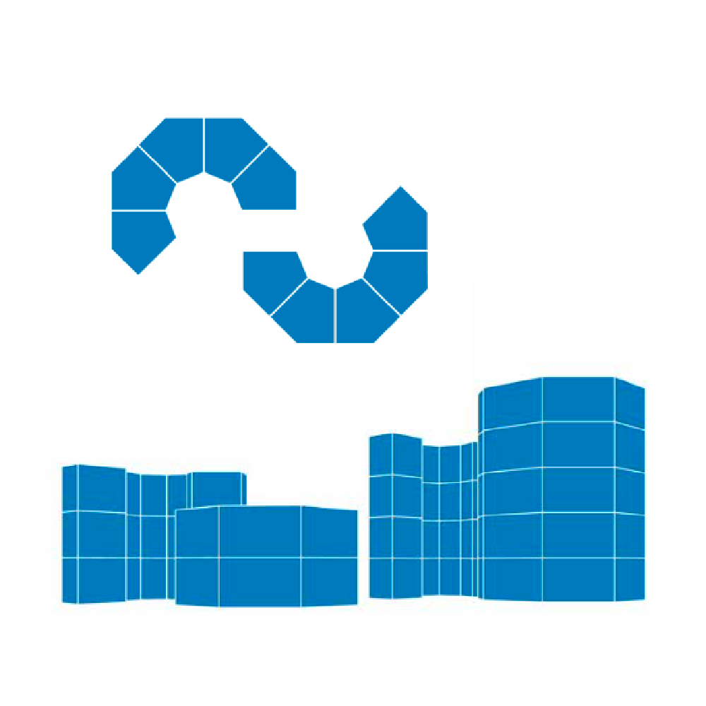 Modularer Städtebau